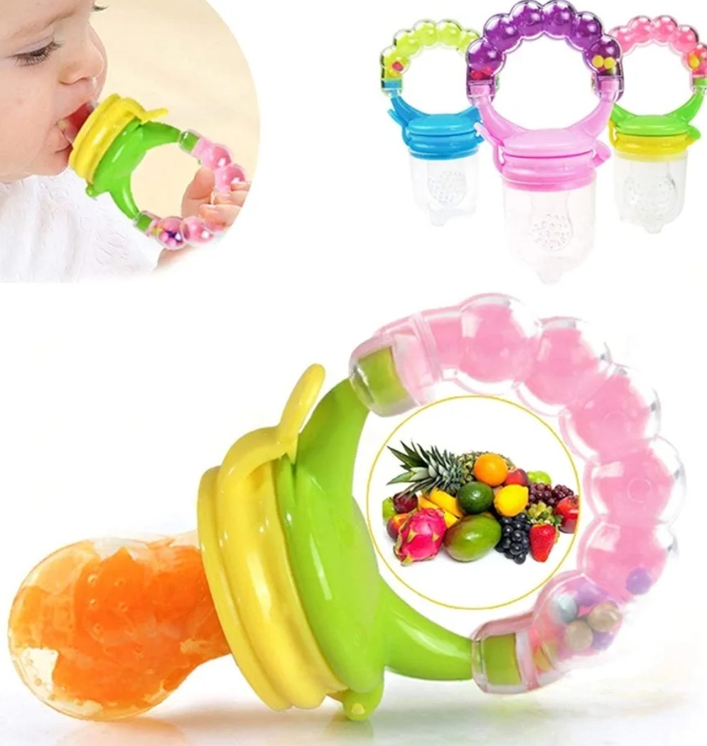BABY BITE FRUIT NIBBLER WITH RATTLE