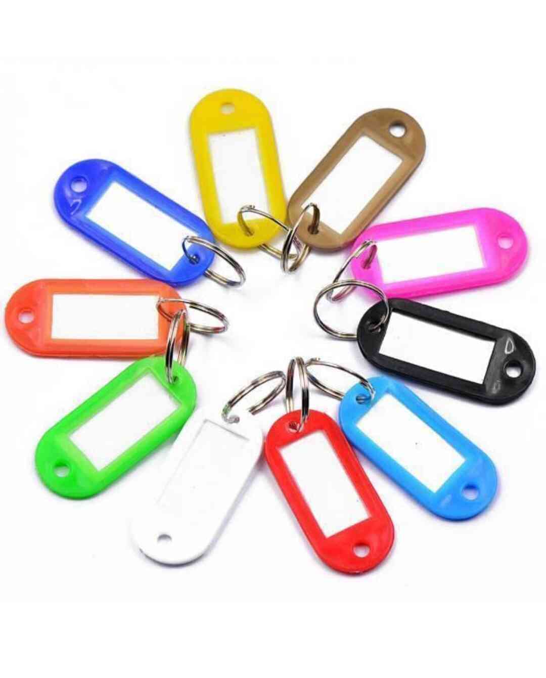 Plastic Key Tags