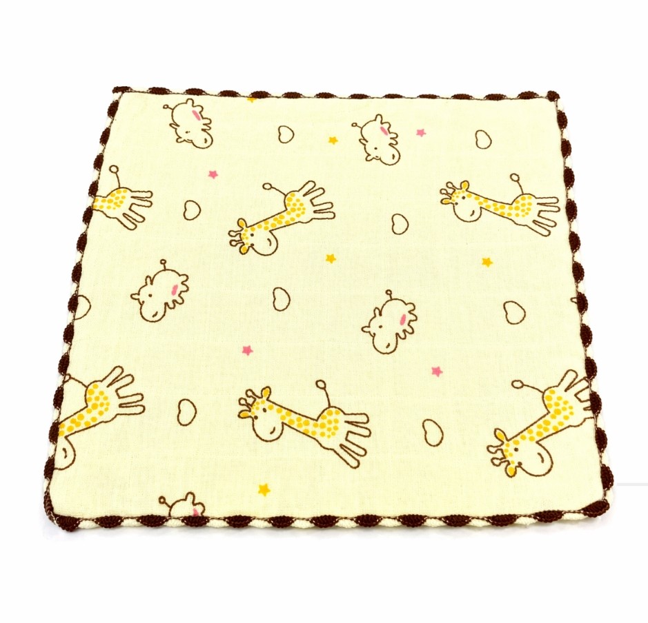 Baby Muslin Napkin Soft Cotton Wash Cloth for Newborns & Infants | Reusable Feeding Cloth