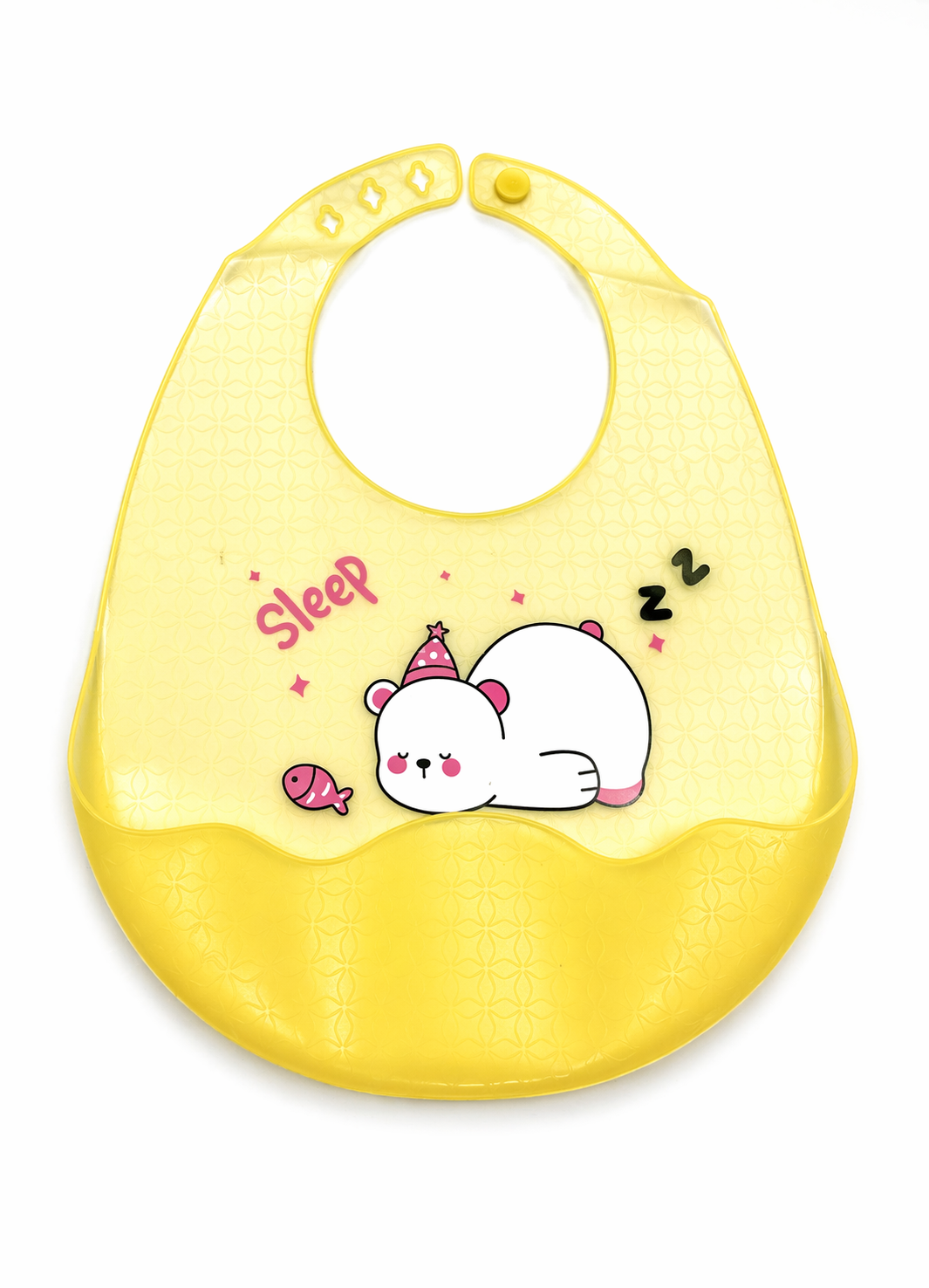 Soft Silicone Bib Animal Print